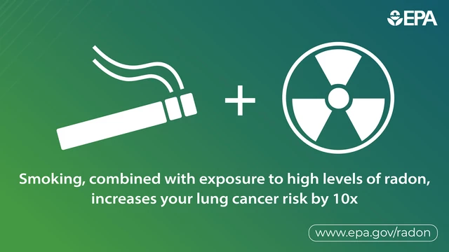Does radon exposure cause lung cancer?