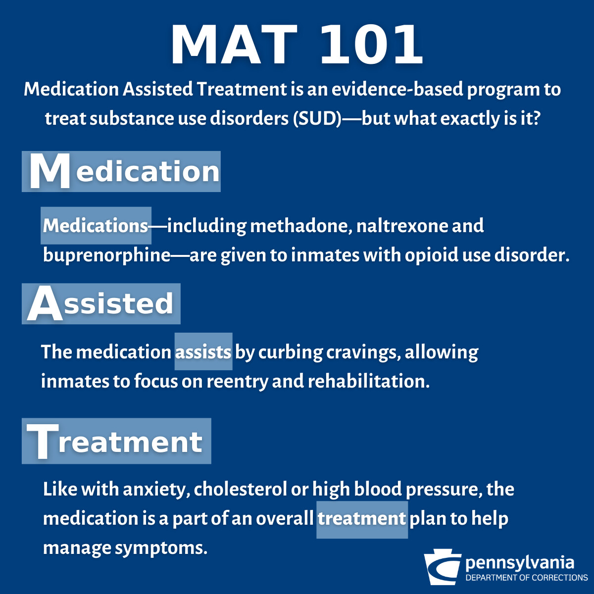 MAT Medications, Counseling, and Related Conditions - StoryMD