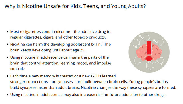what are some reasons why teens stop using tobacco your child smoking Stop Teen Vaping!  Student