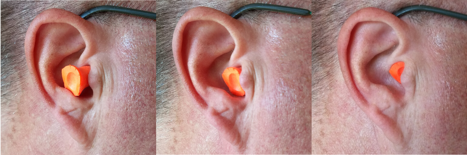 How Do I Insert a Foam Earplug to Help Protect My Hearing?