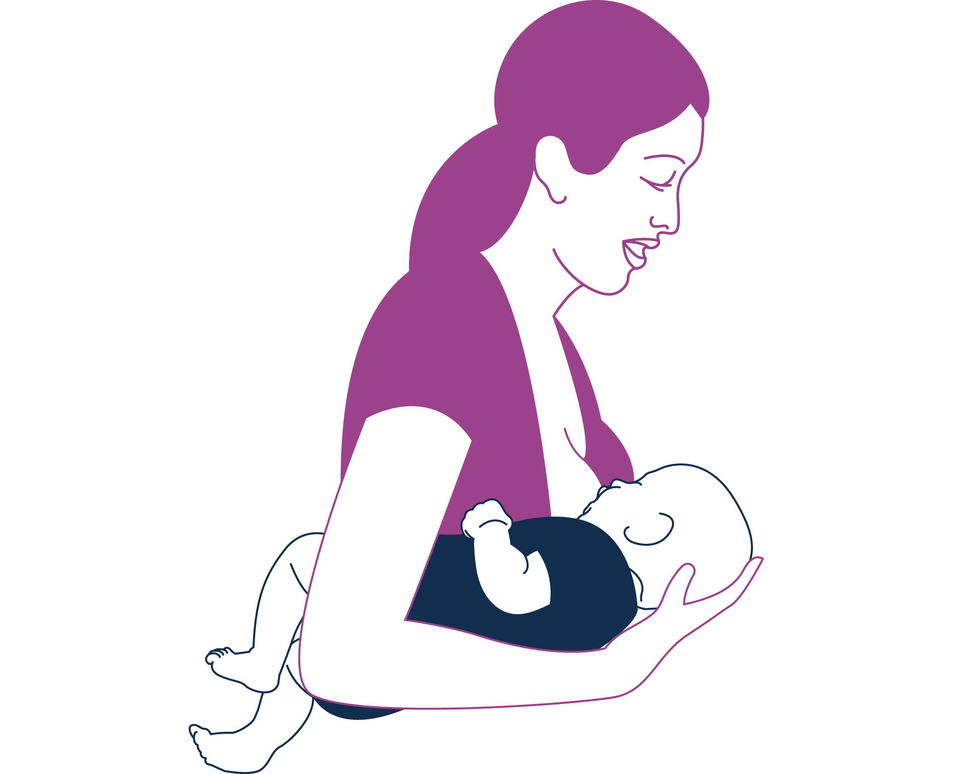 Football hold for breastfeeding- Malayalam